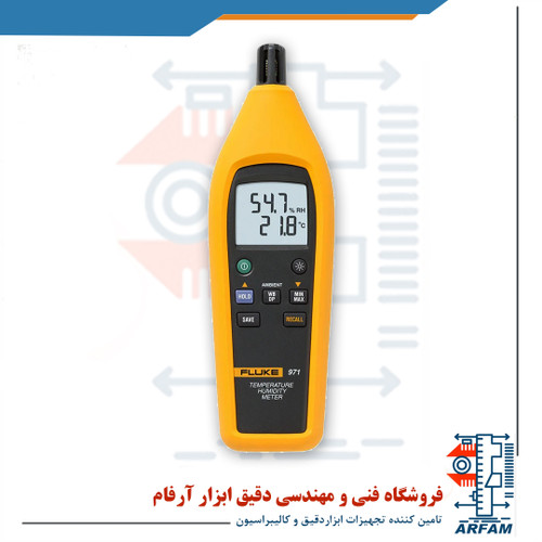 دما و رطوبت سنج فلوک 971
