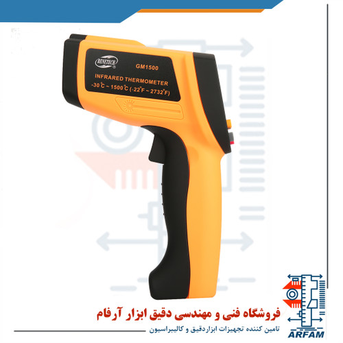 دماسنج لیزری صنعتی 1500 درجه بنتک مدل BENETCH GM1500