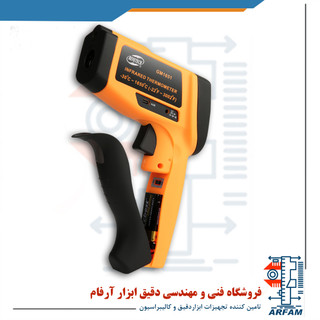 ترمومتر لیزری تفنگی دیجیتال بنتک مدل BENTECHE GM1651