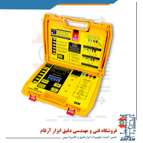 میکرو اهم متر دیجیتالی اس ای دبلیو SEW-6237 DLRO