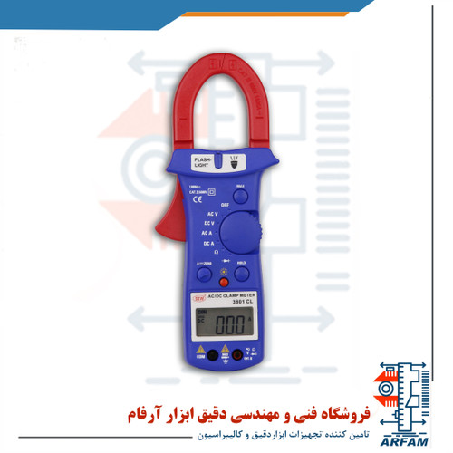آمپر متر کلمپی 1000 آمپر AC/DC اس ای دبلیو SEW 3801CL