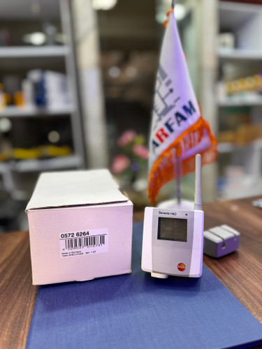 دیتالاگر دو کاناله دما و رطوبت بیسیم تستو مدل Testo Saveris H4D پارت نامبر 0572 6264